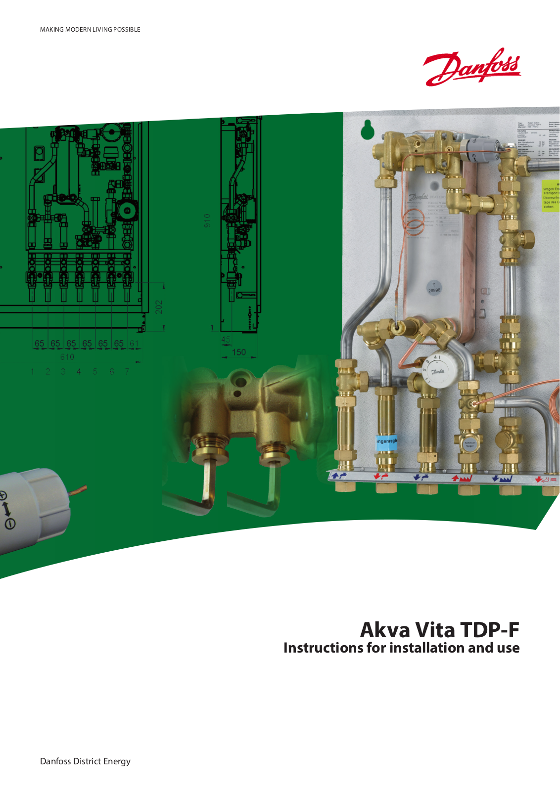 Danfoss Akva Vita TDP-F Operating guide