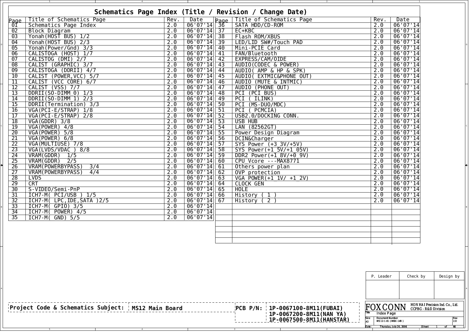 Sony MS12 MBX-149 Schematics