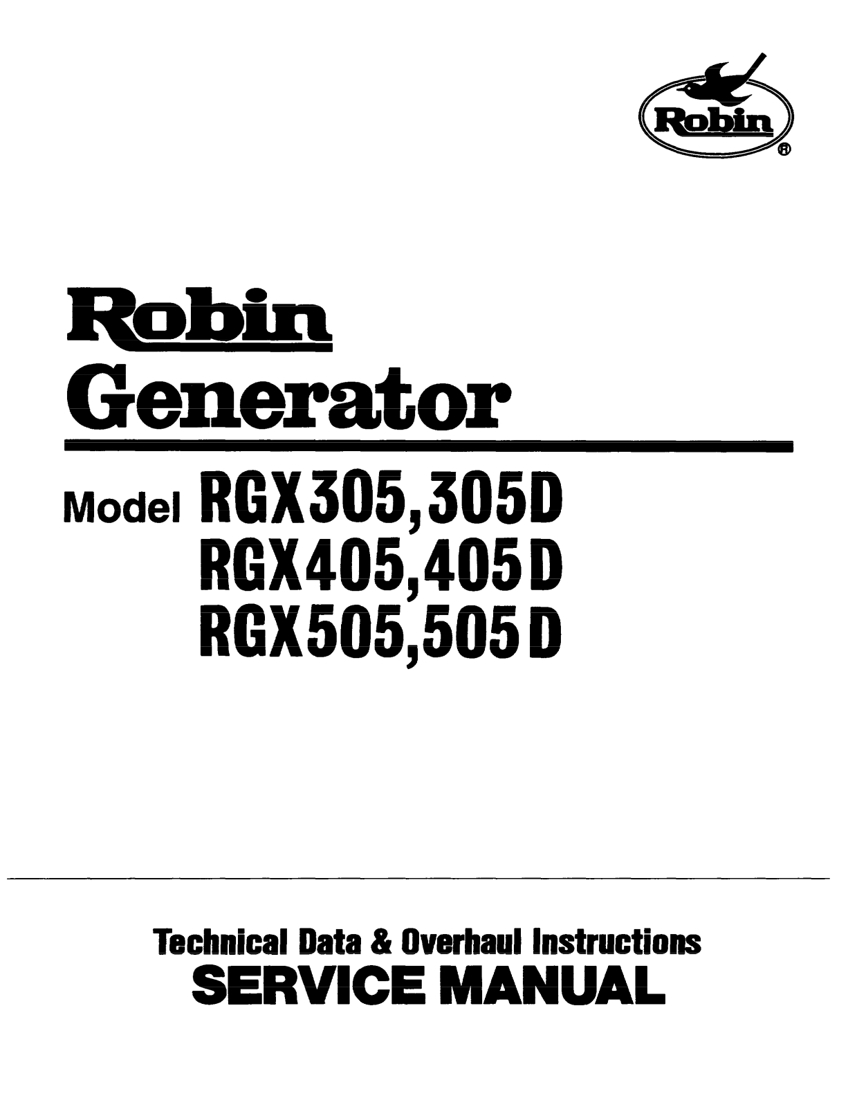 Subaru Robin Power Products RGX405, RGX305, RGX405D, RGX305D, RGX505 User Manual - ManualMachine.com Subaru Robin Power Products RGX405, RGX305, RGX405D, RGX305D, RGX505 User Manual - ManualMachine.com