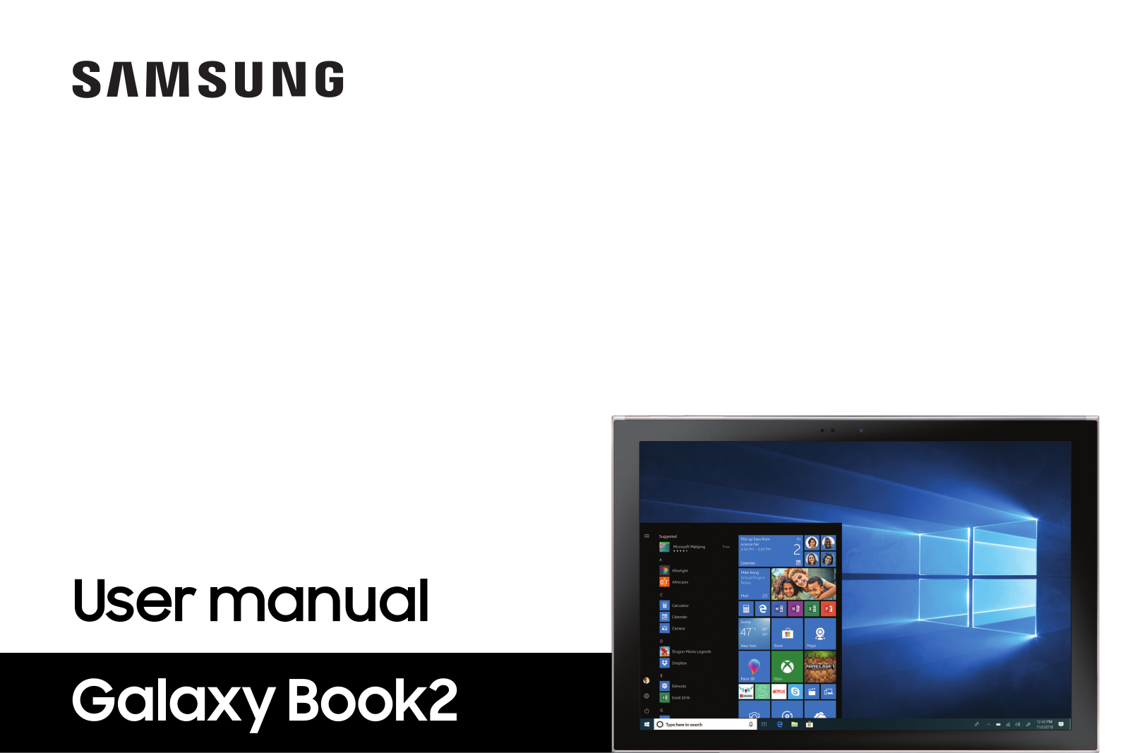 Samsung Galaxy BOOK2 User Manual