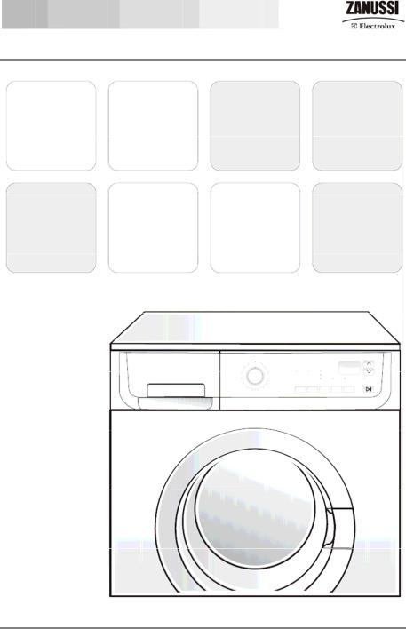 Zanussi ZWC85050W User Manual