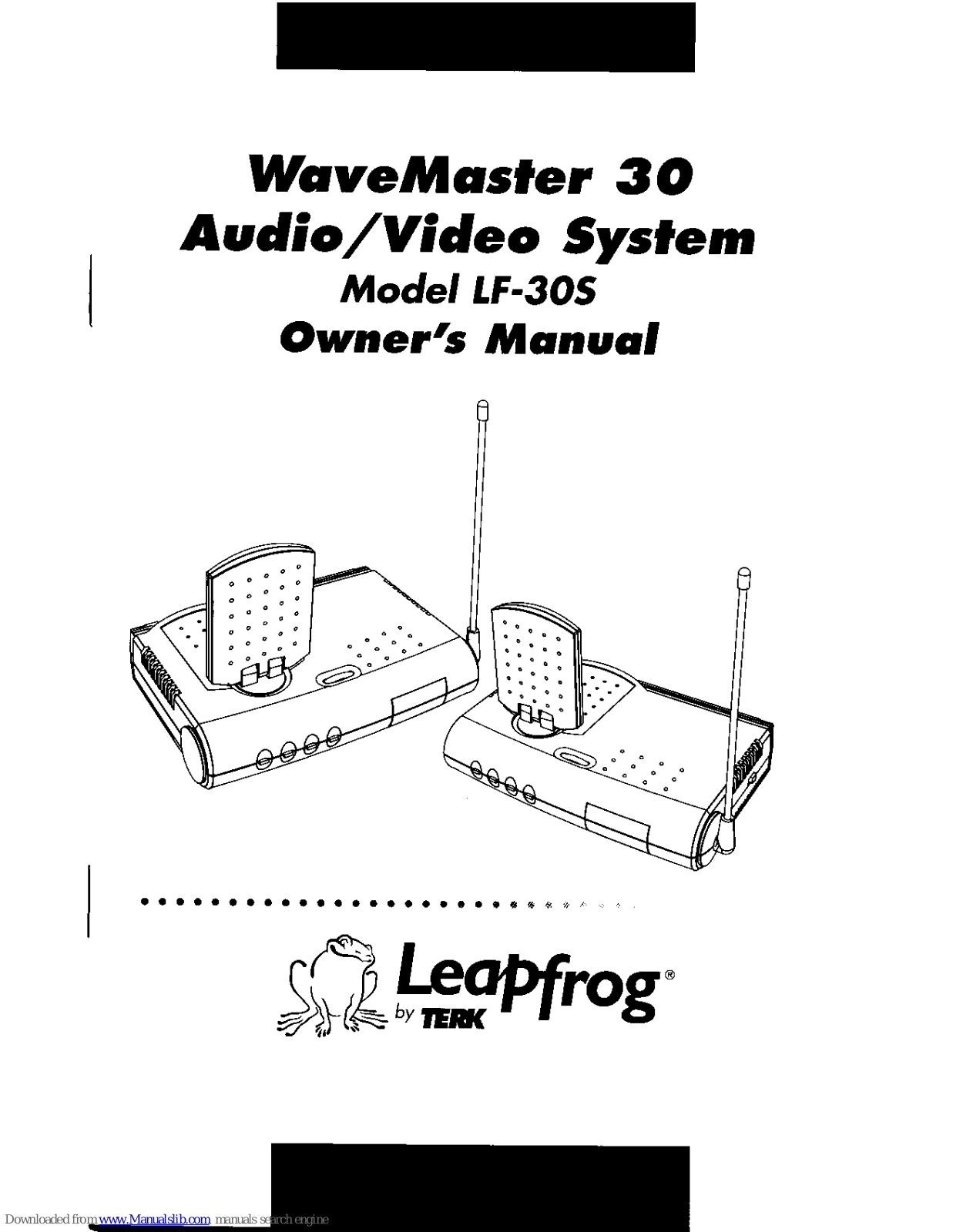 TERK Technologies WaveMaster 30 LF-30S Owner's Manual