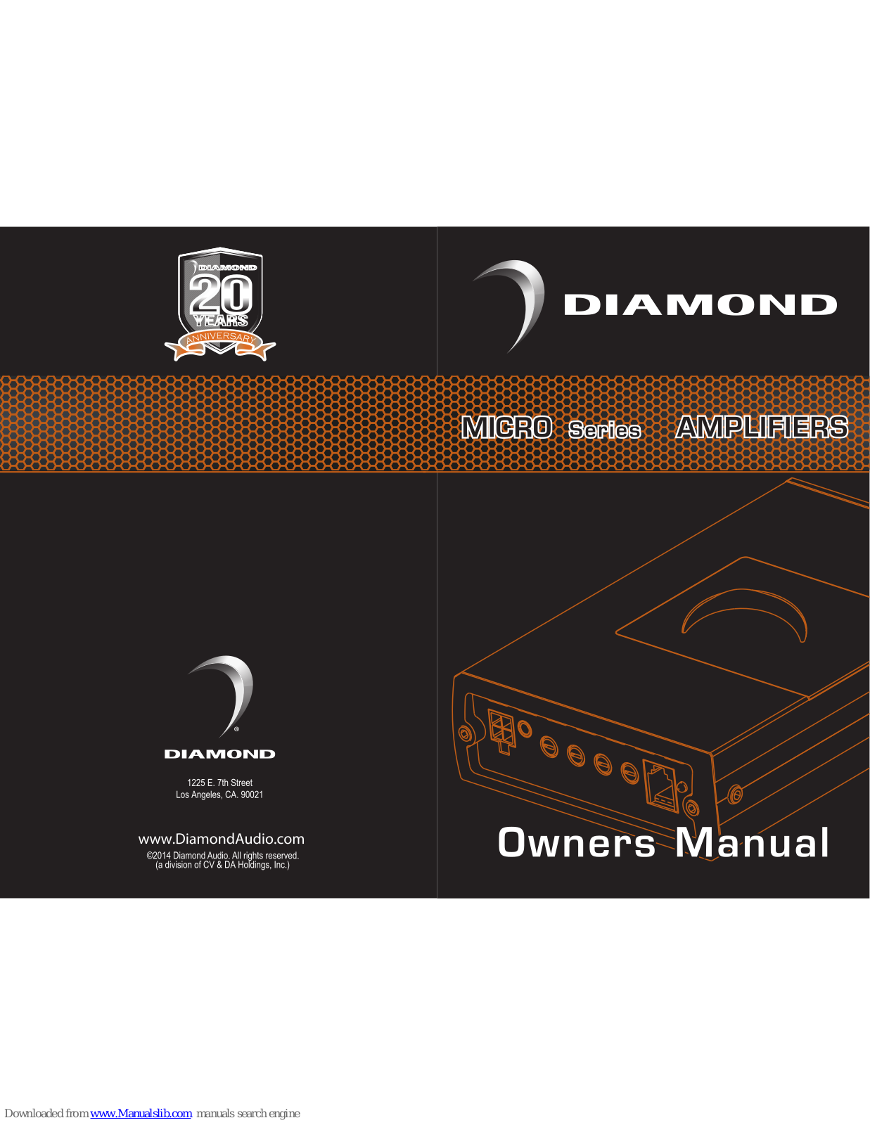 Diamond Micro1, Micro2, Micro4 Owner's Manual