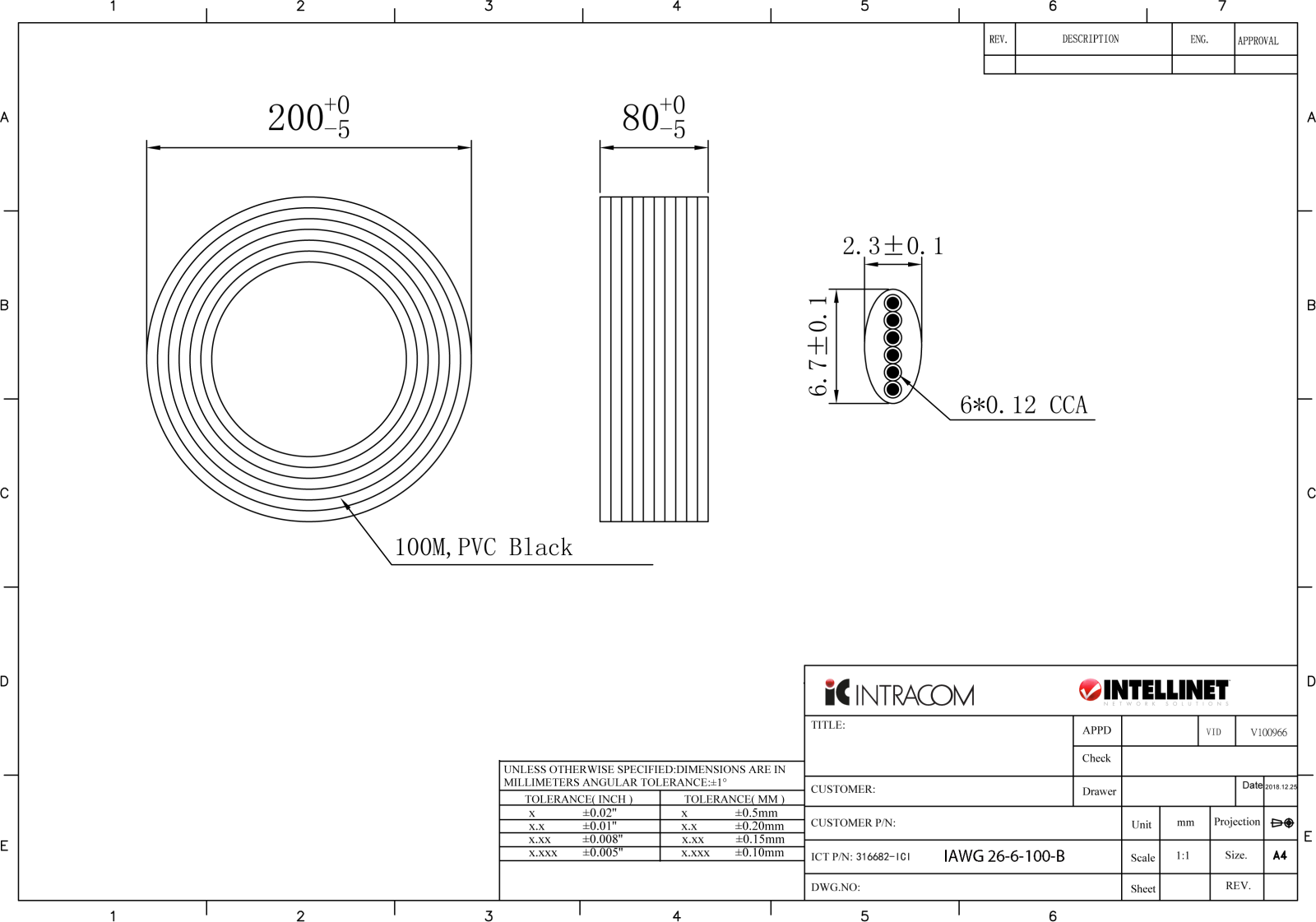 Intellinet IAWG 26-6-100-B Drawing - ManualMachine.com