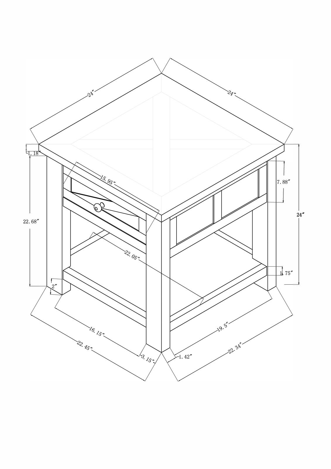 Foundstone W004762810 Dimensions - ManualMachine.com