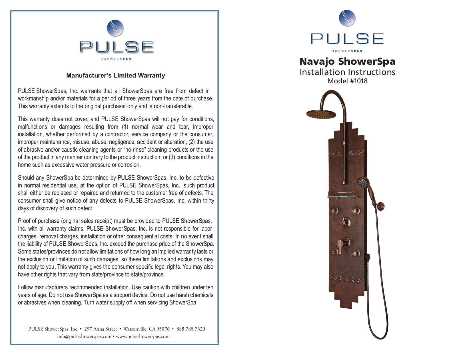 PULSE 1018 User Manual