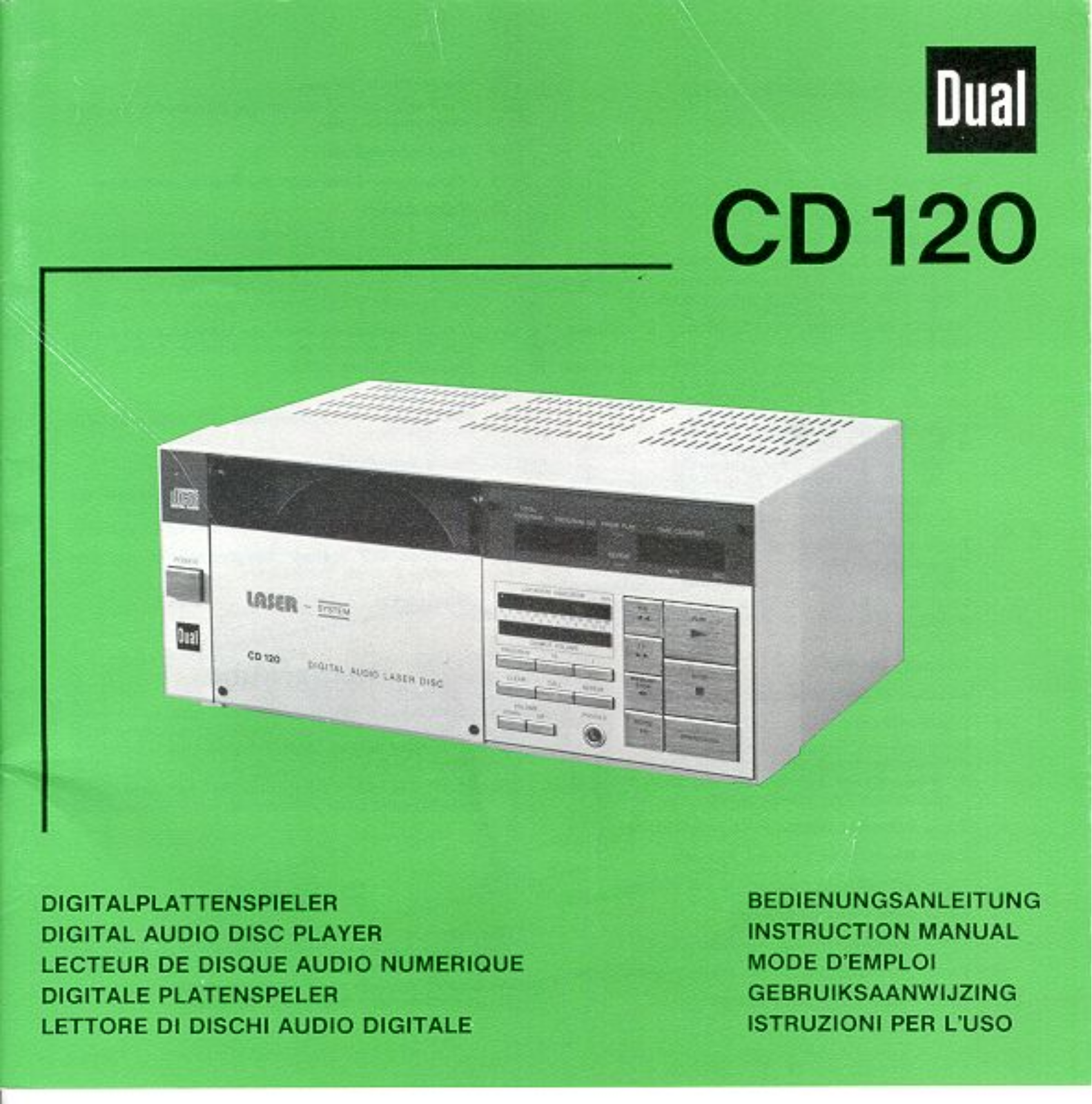 Dual CD-120 Owners manual