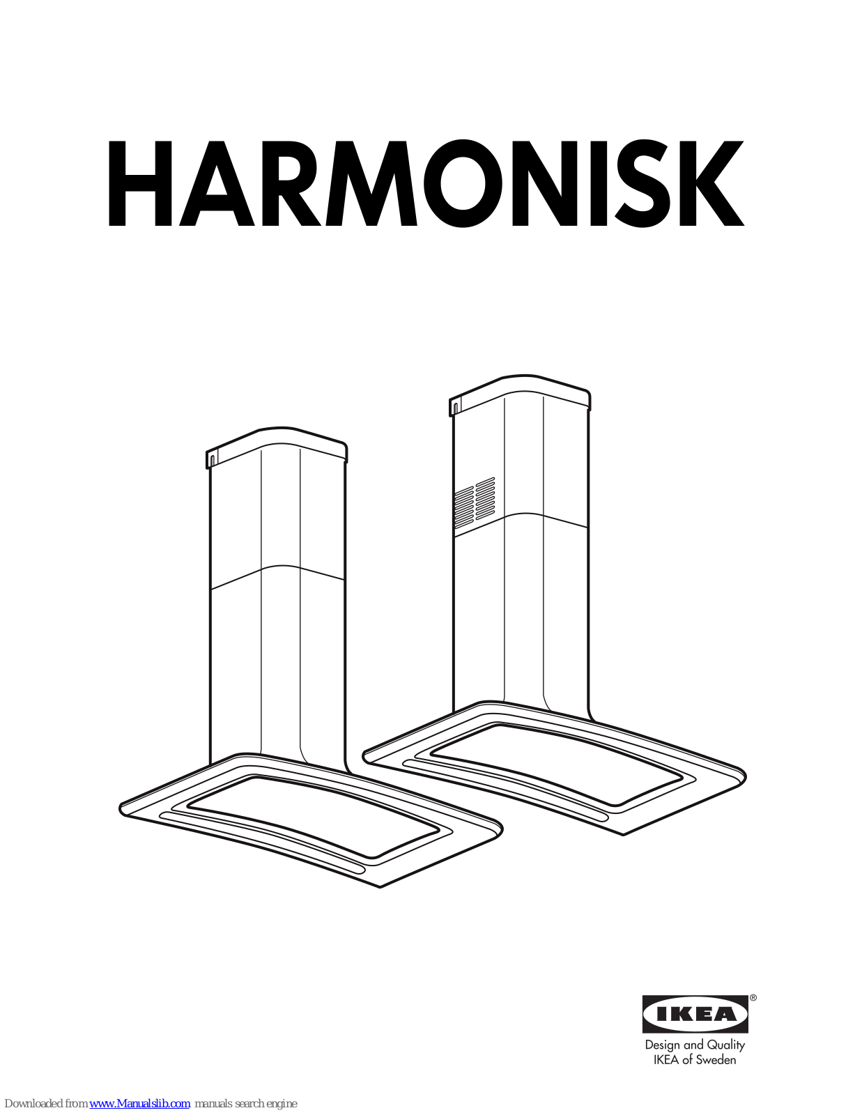 IKEA HARMONISK, SVÄVANDE, LAGAN, LAGAN BF275, Utdrag Faktum User Manual