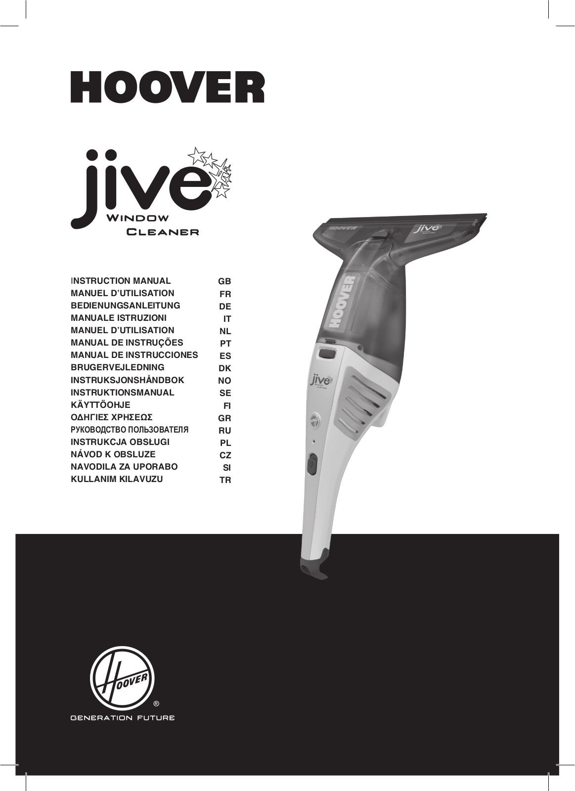 Hoover JWC60B6 011 User Manual