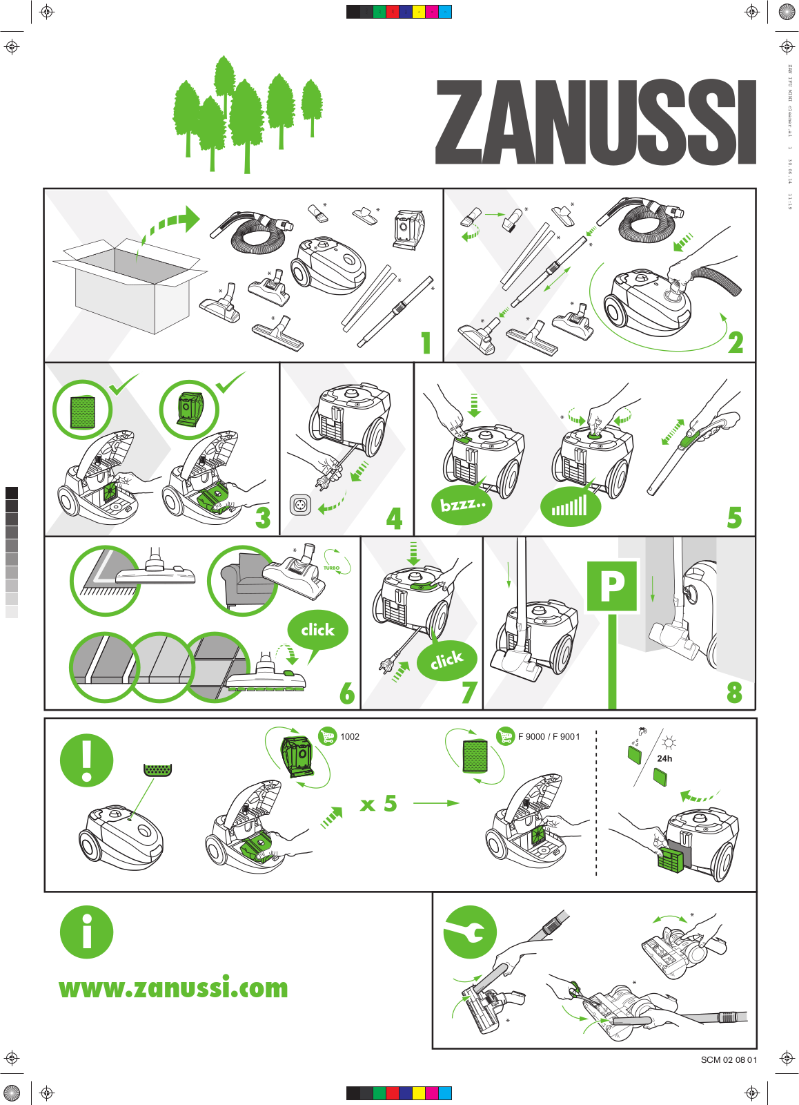 Zanussi ZANSC05 User Manual