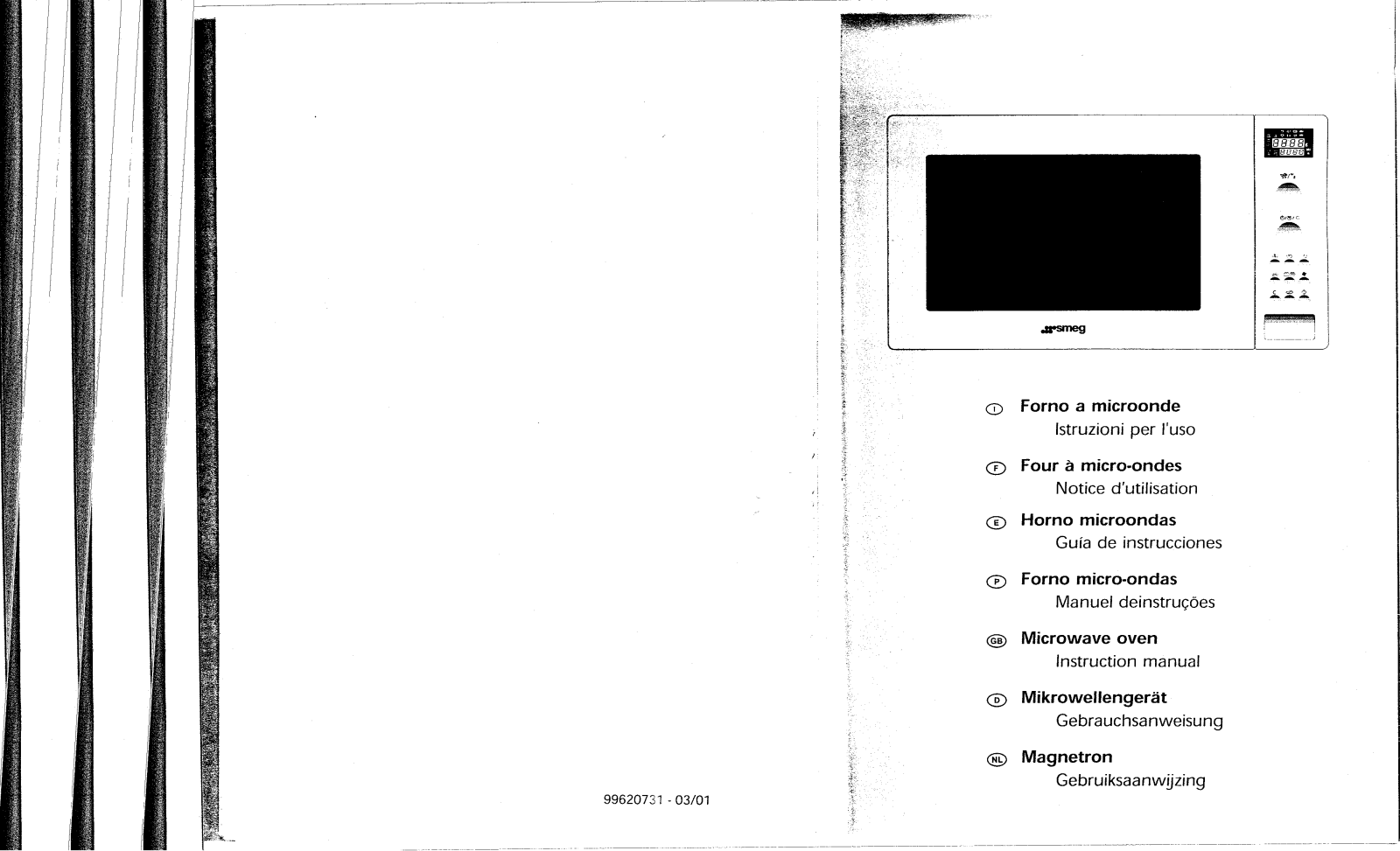 Smeg FMC24EB, FMC24X, FMC24 User Manual