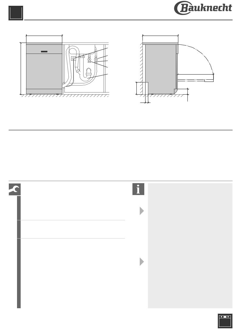 BAUKNECHT BFO 3T132 CH Installation Instructions