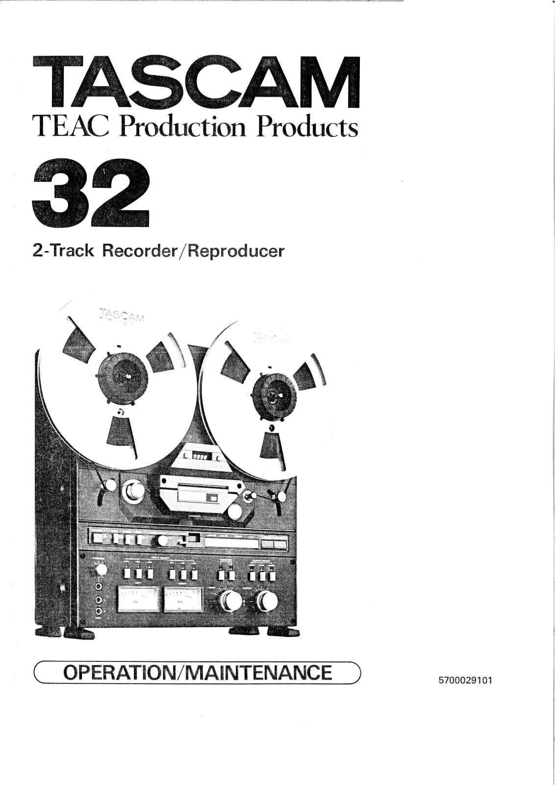 Tascam 32 User Manual