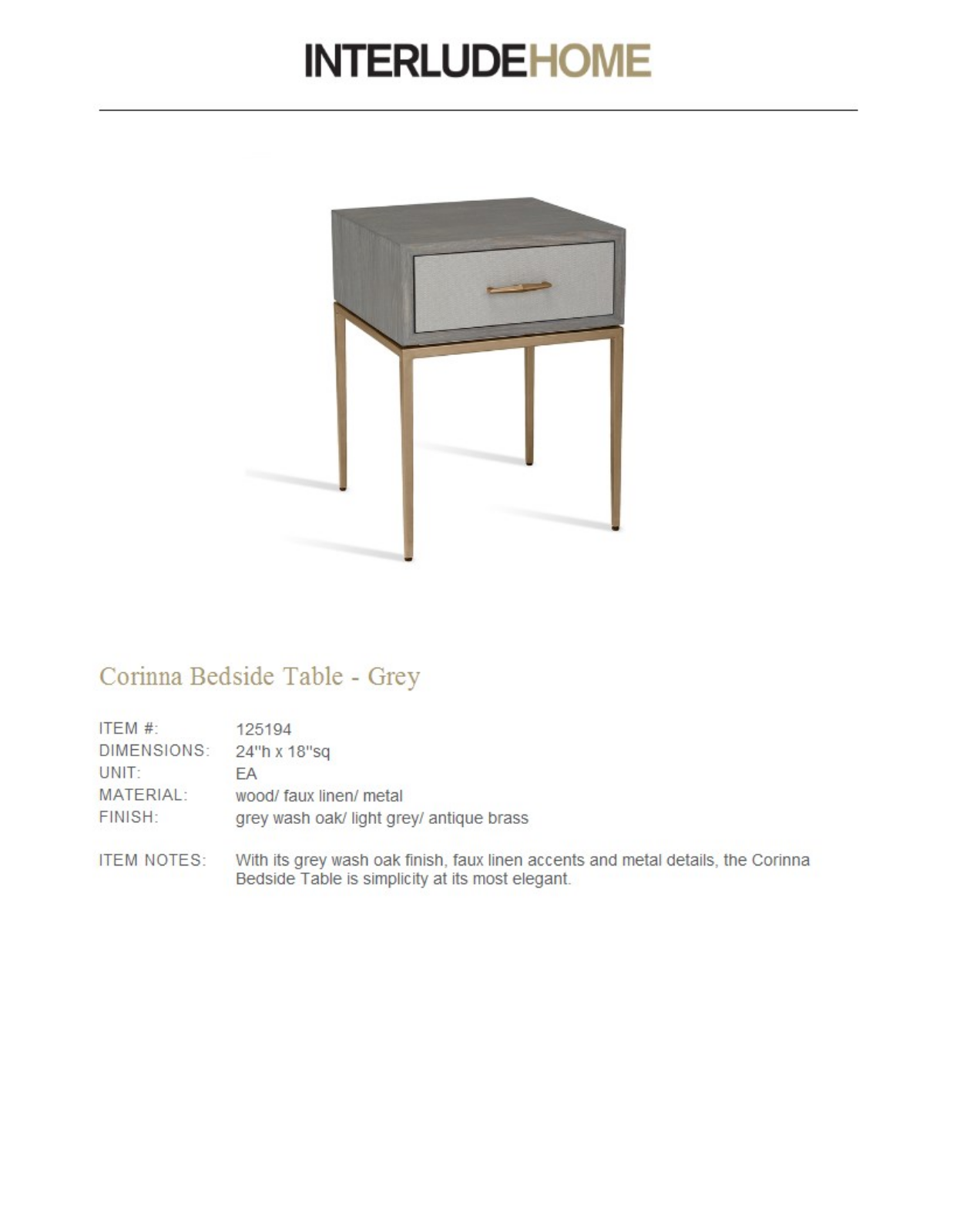 Interlude ILH10043 Specifications - ManualMachine.com