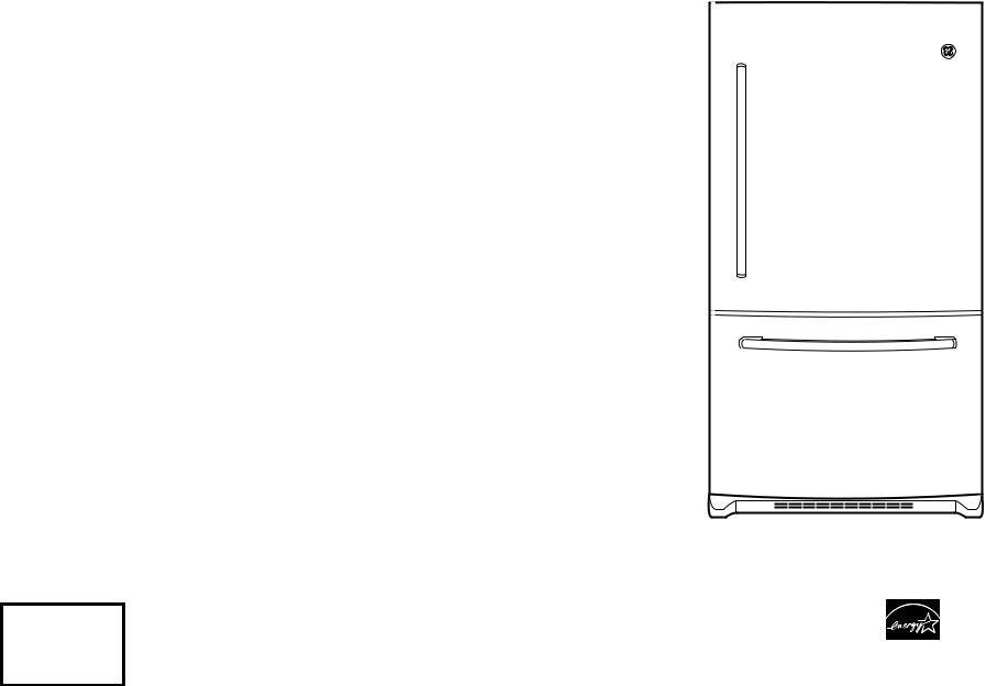 GE GDE25EGKBB, GDE25EGKWW Specification Sheet