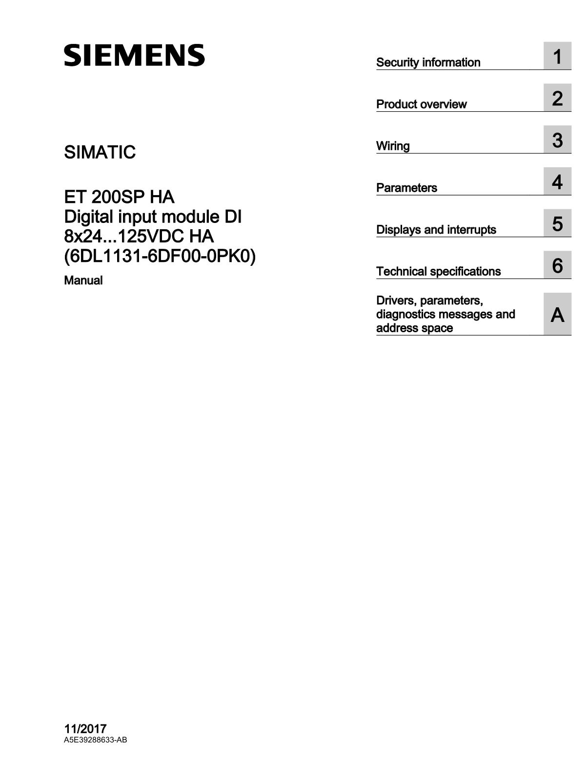 Siemens SIMATIC ET 200SP HA User Manual