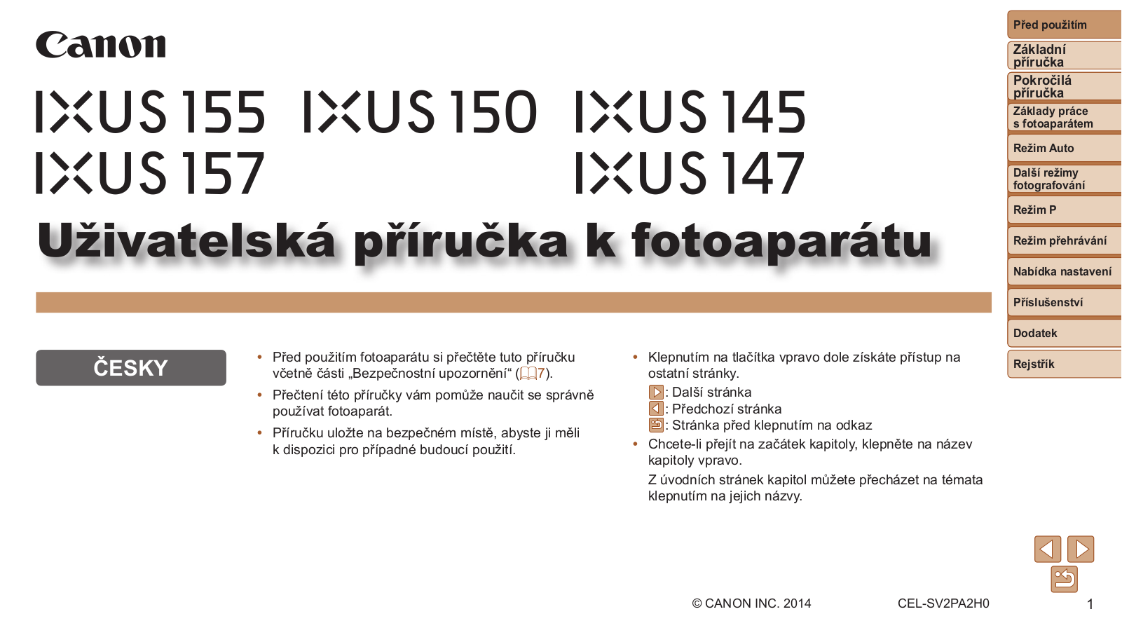 Canon IXUS 145 User Manual