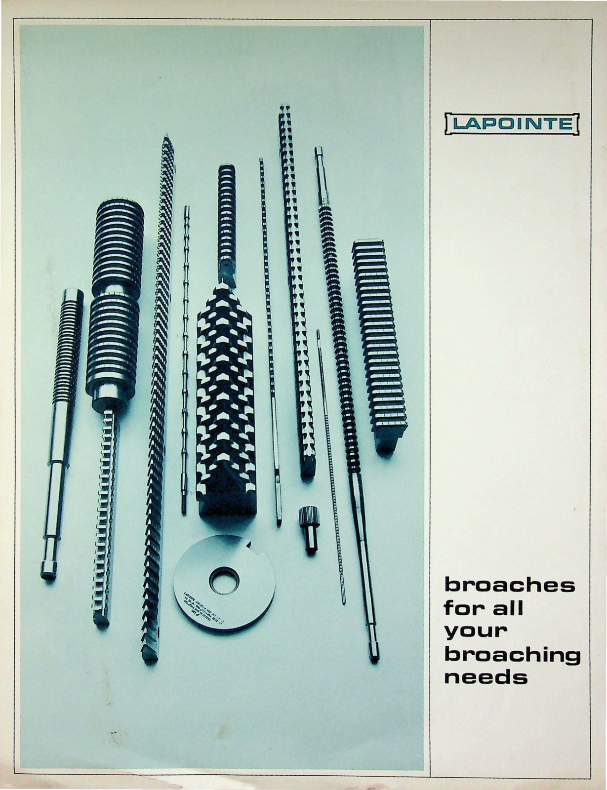LaPointe Machine Tool Broaches for all your Broaching Needs Other - ManualMachine.com