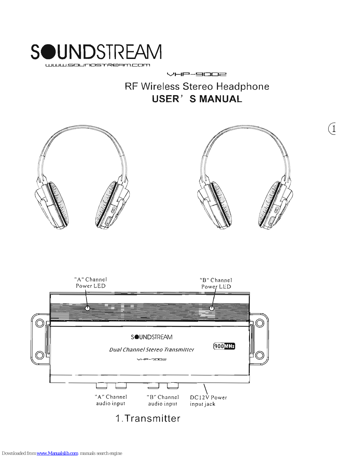 Soundstream VHP-9002 User Manual