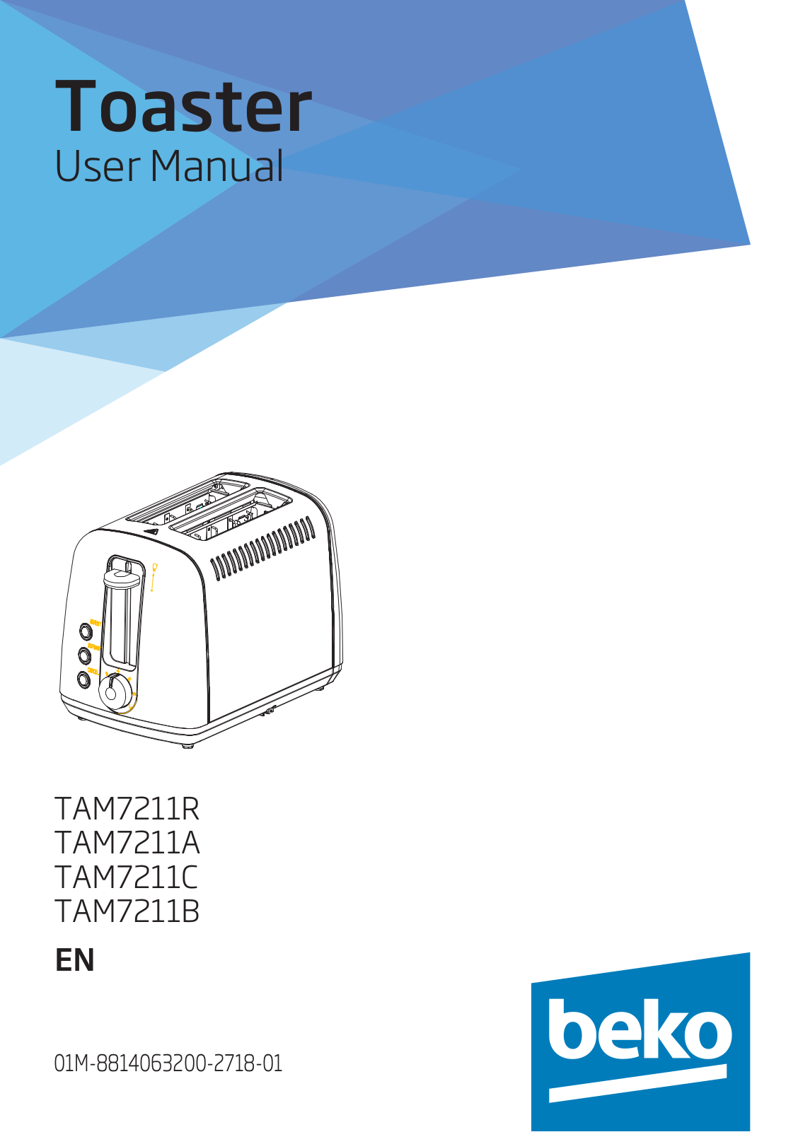 Beko TAM7211B, TAM7211C User Manual