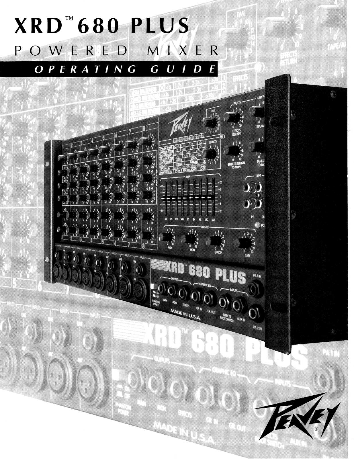 Peavey XRD 680 PLUS User Manual