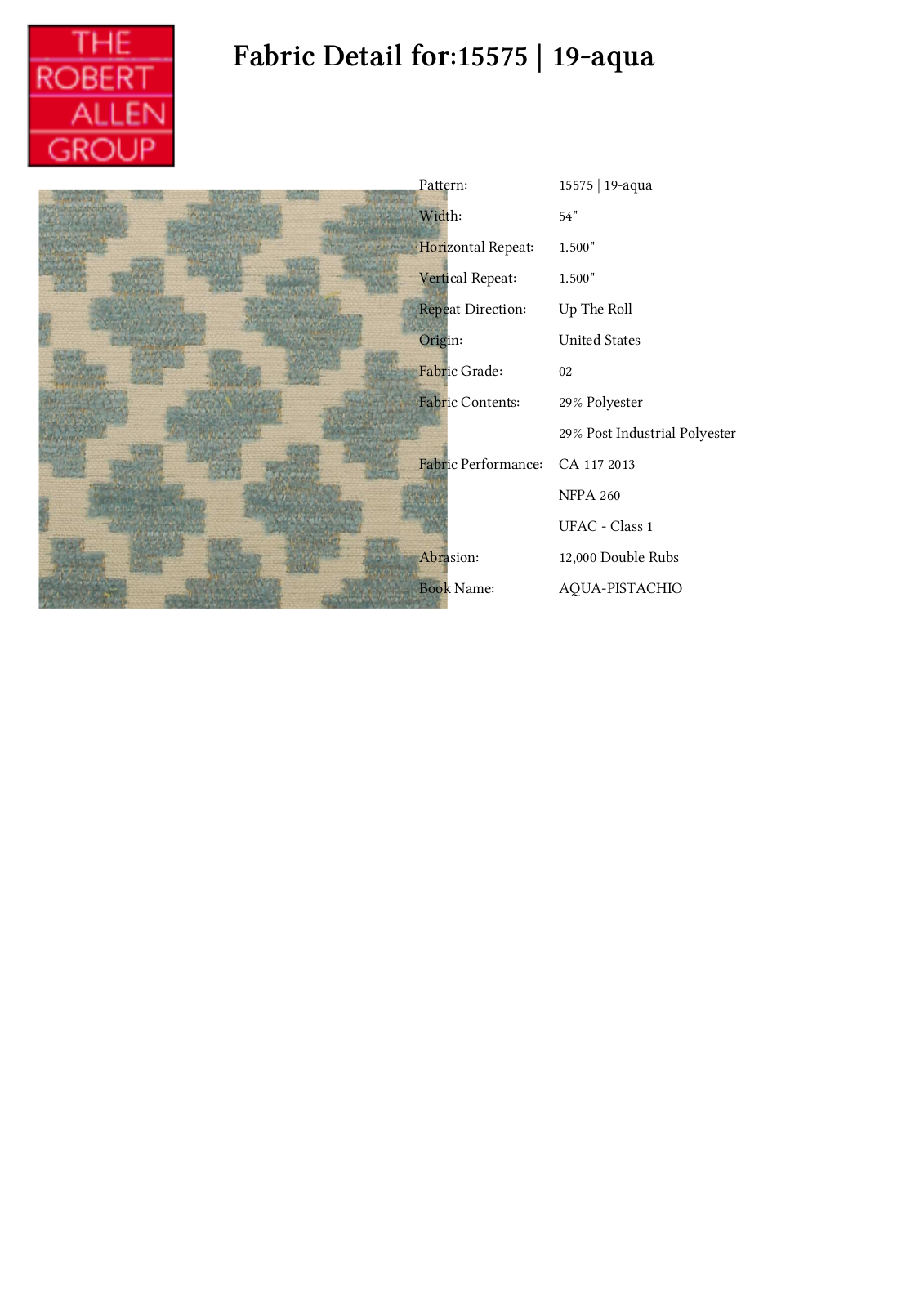 Duralee CRAL5774 Specifications - ManualMachine.com