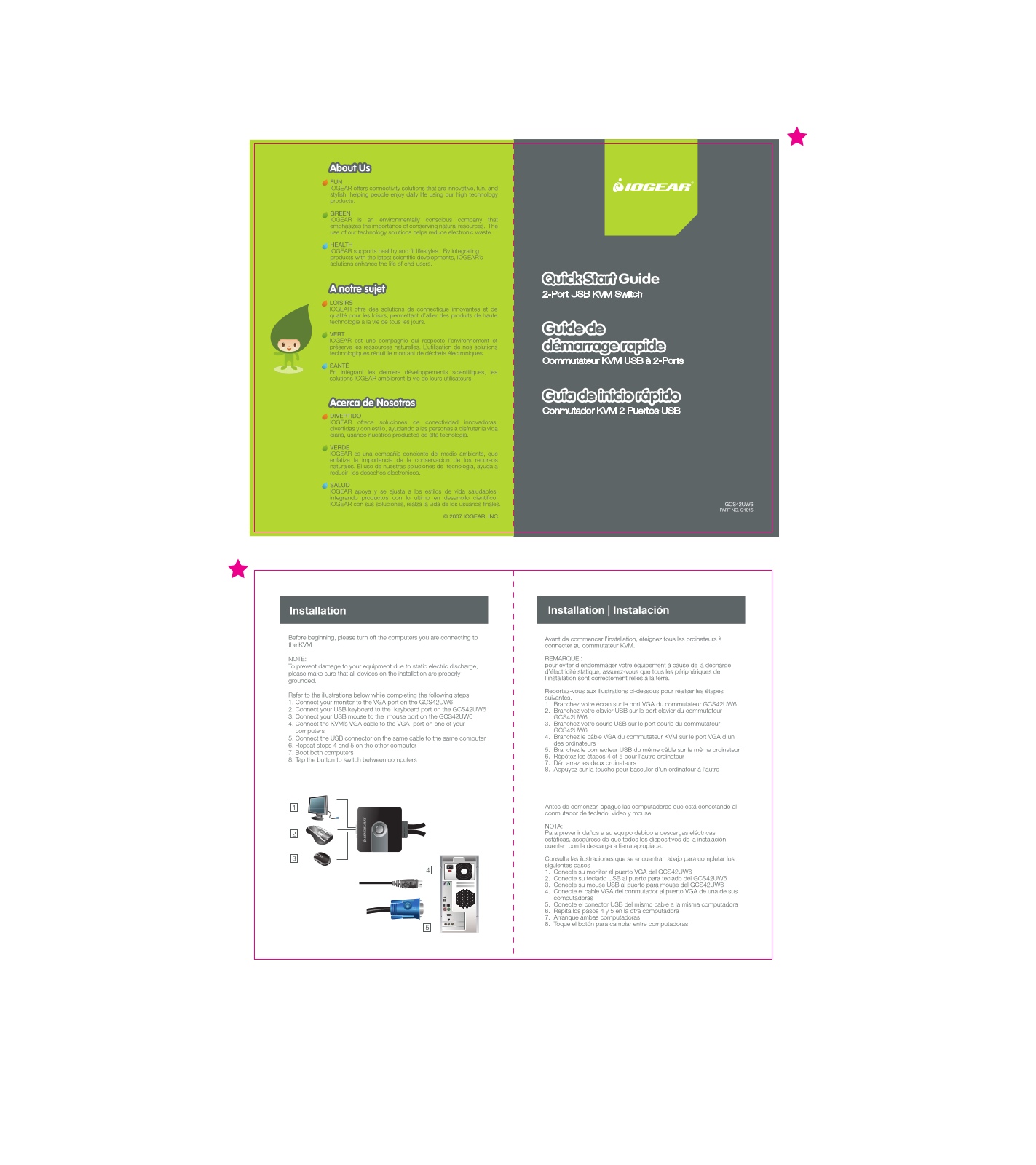 Iogear GCS42UW6 User Manual