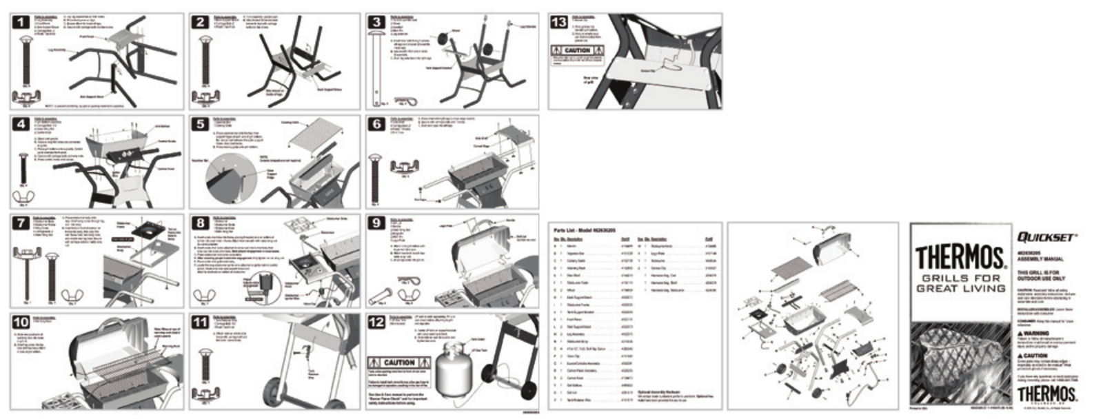 Charbroil 462636205 Owner's Manual