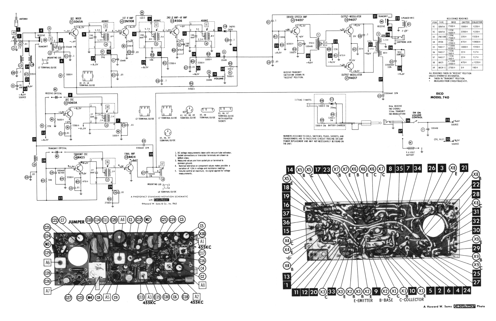 Inne eico 740 Schematic