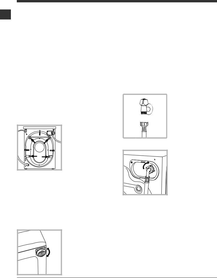 HOTPOINT/ARISTON WMF 923 EU User Manual