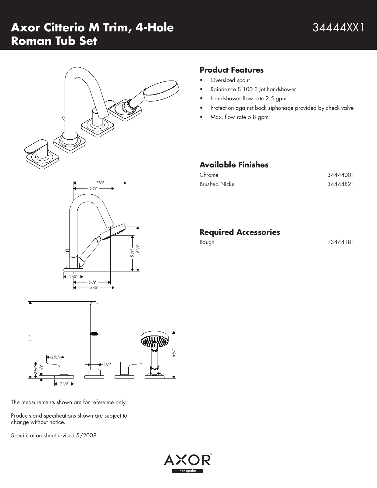 Factory Direct Hardware 34444 User Manual