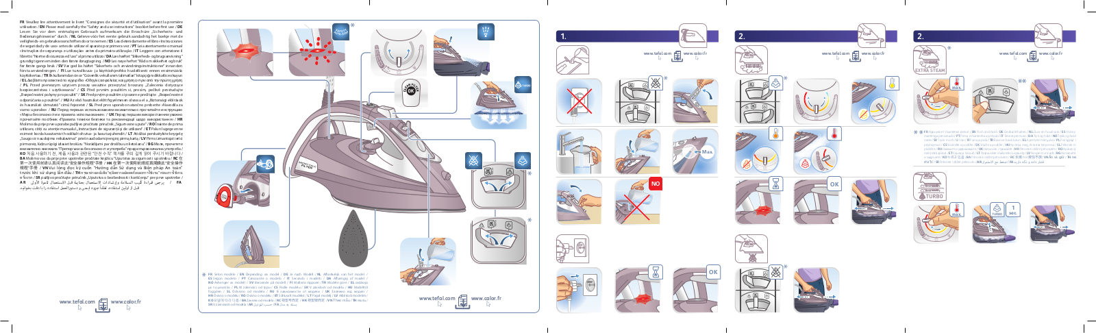 Tefal FV9865 User manual