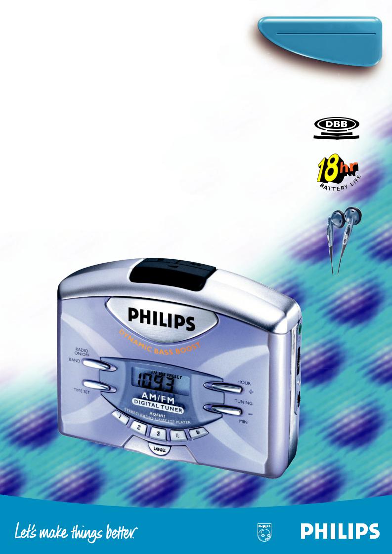 Philips AQ6691 User Manual