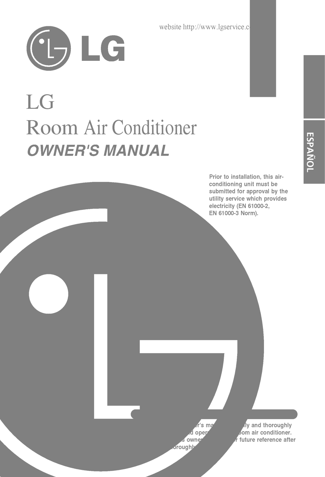 LG AS-H1264GA0 User Guide