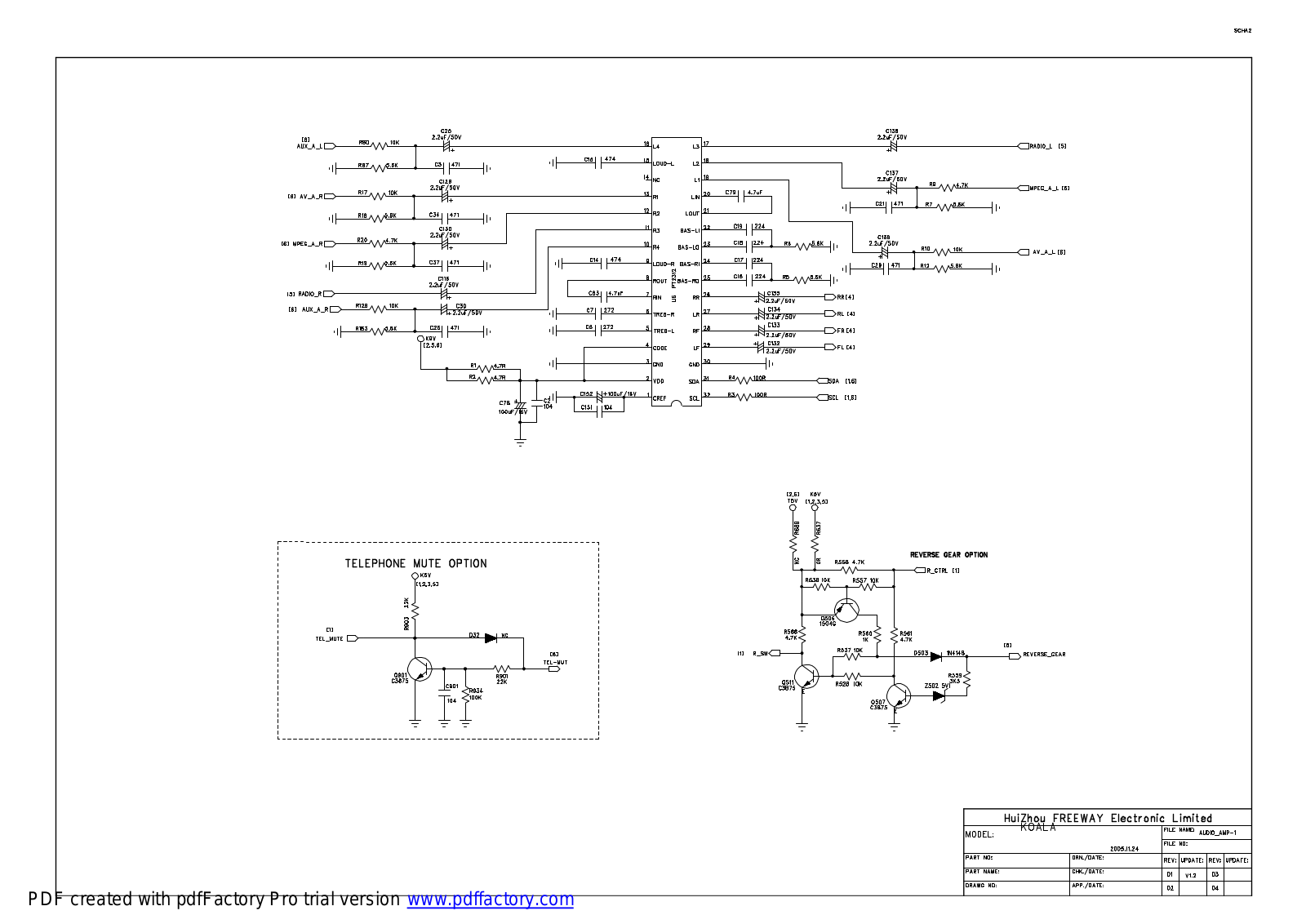 Mystery MMD-985 Schematics MB