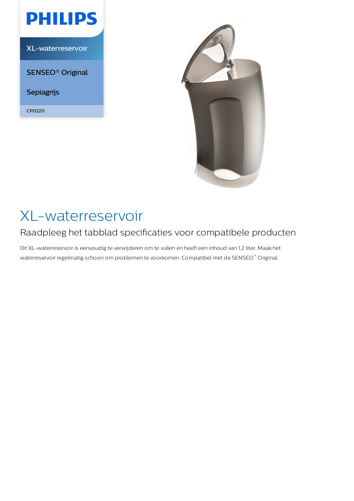 Philips CP0220/01 Leaflet - ManualMachine.com