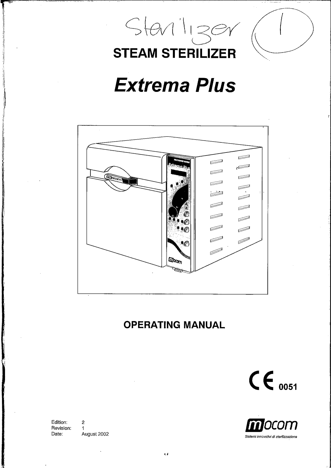 Mocom Extrema Plus User manual