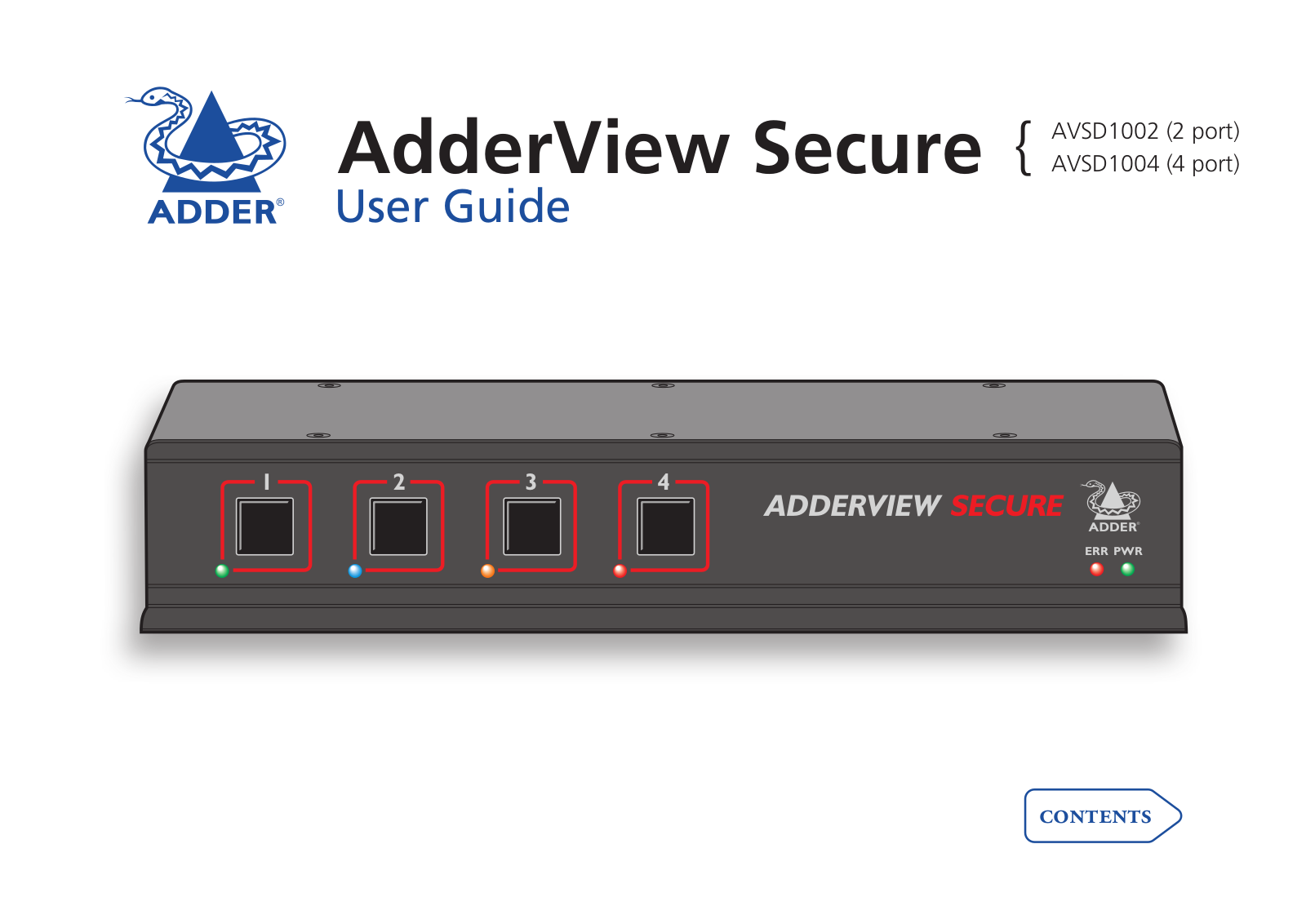 Adder AVSD1004-US Users Guide - ManualMachine.com