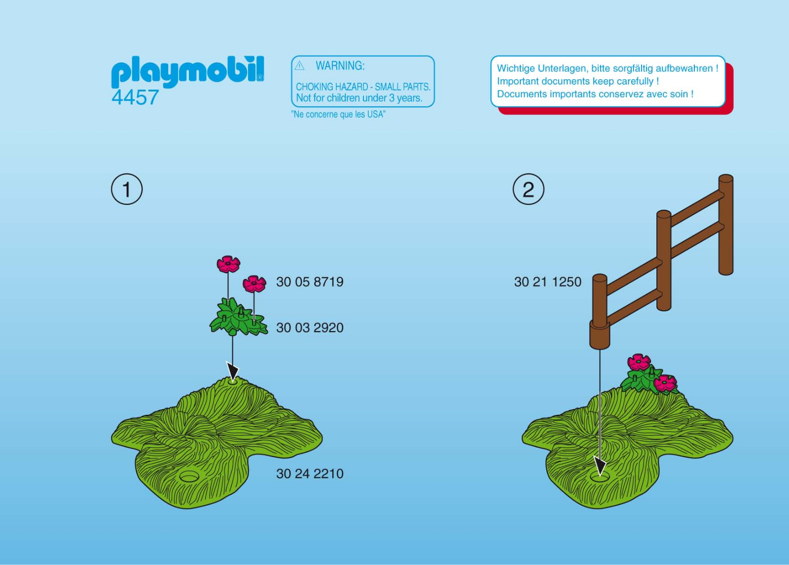 Playmobil 4457 Instructions