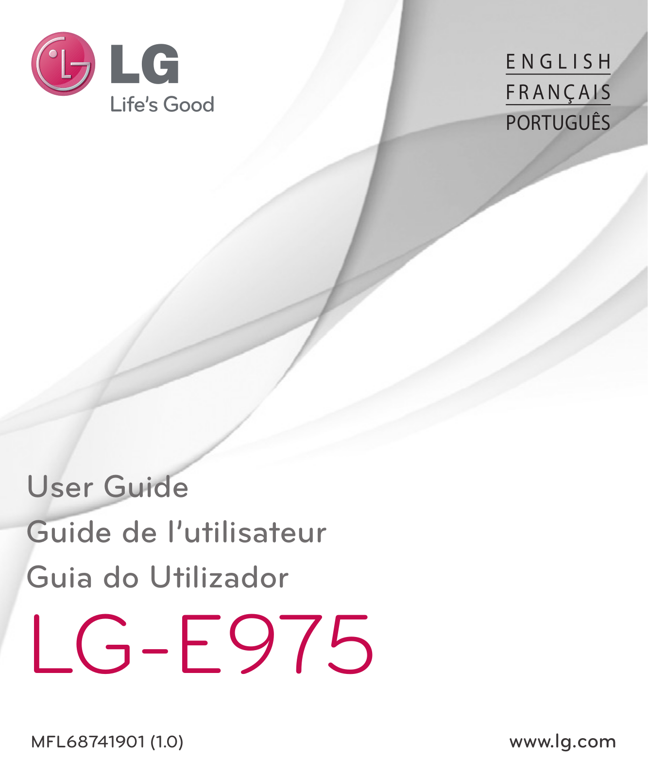 LG LGE975 Owner’s Manual