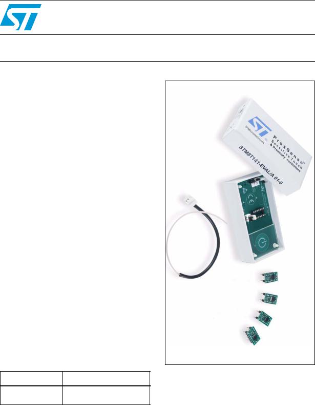 ST STM8T141 User Manual