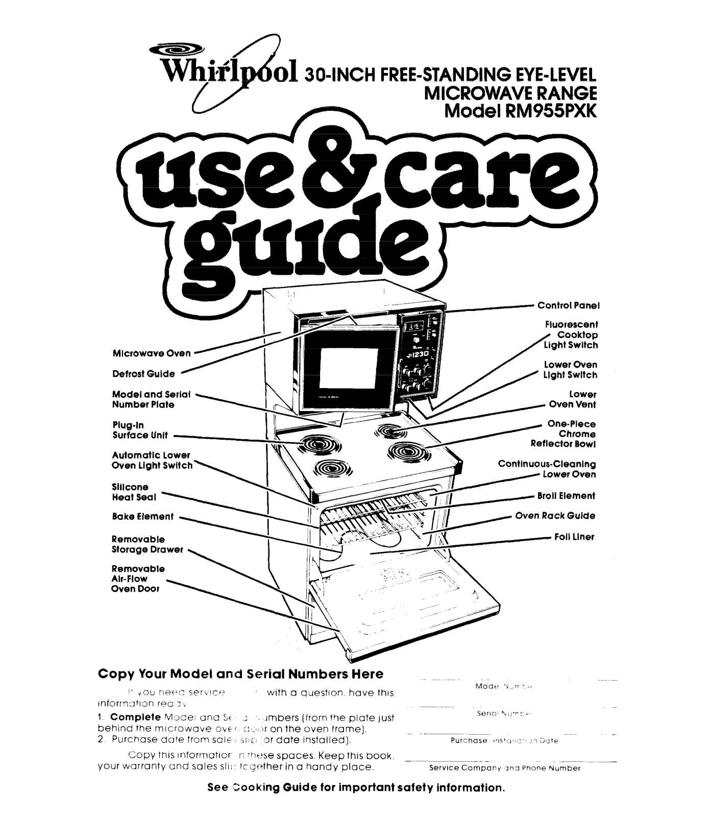 Whirlpool RM955PXK User Manual - ManualMachine.com