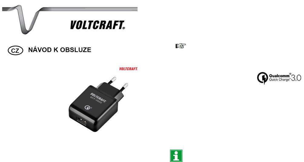 VOLTCRAFT QCP-3000 Operating Instructions