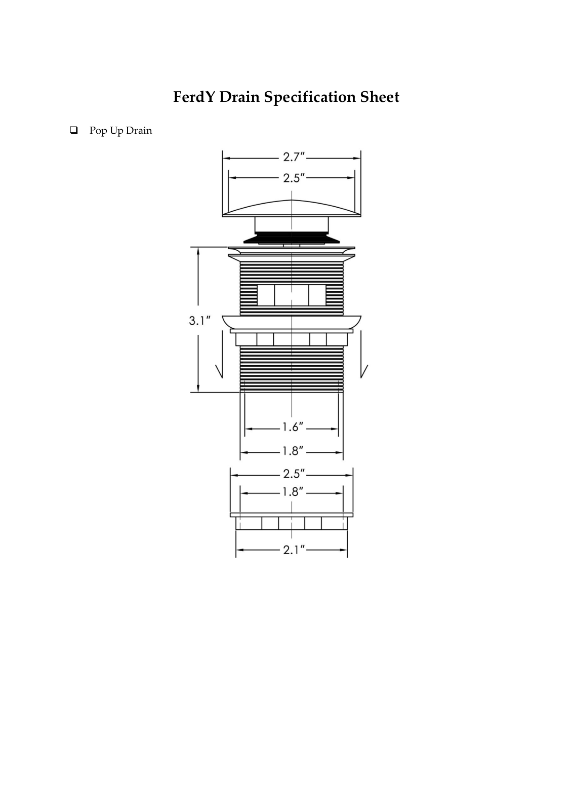 FerdY FERD1034 Dimensions - ManualMachine.com