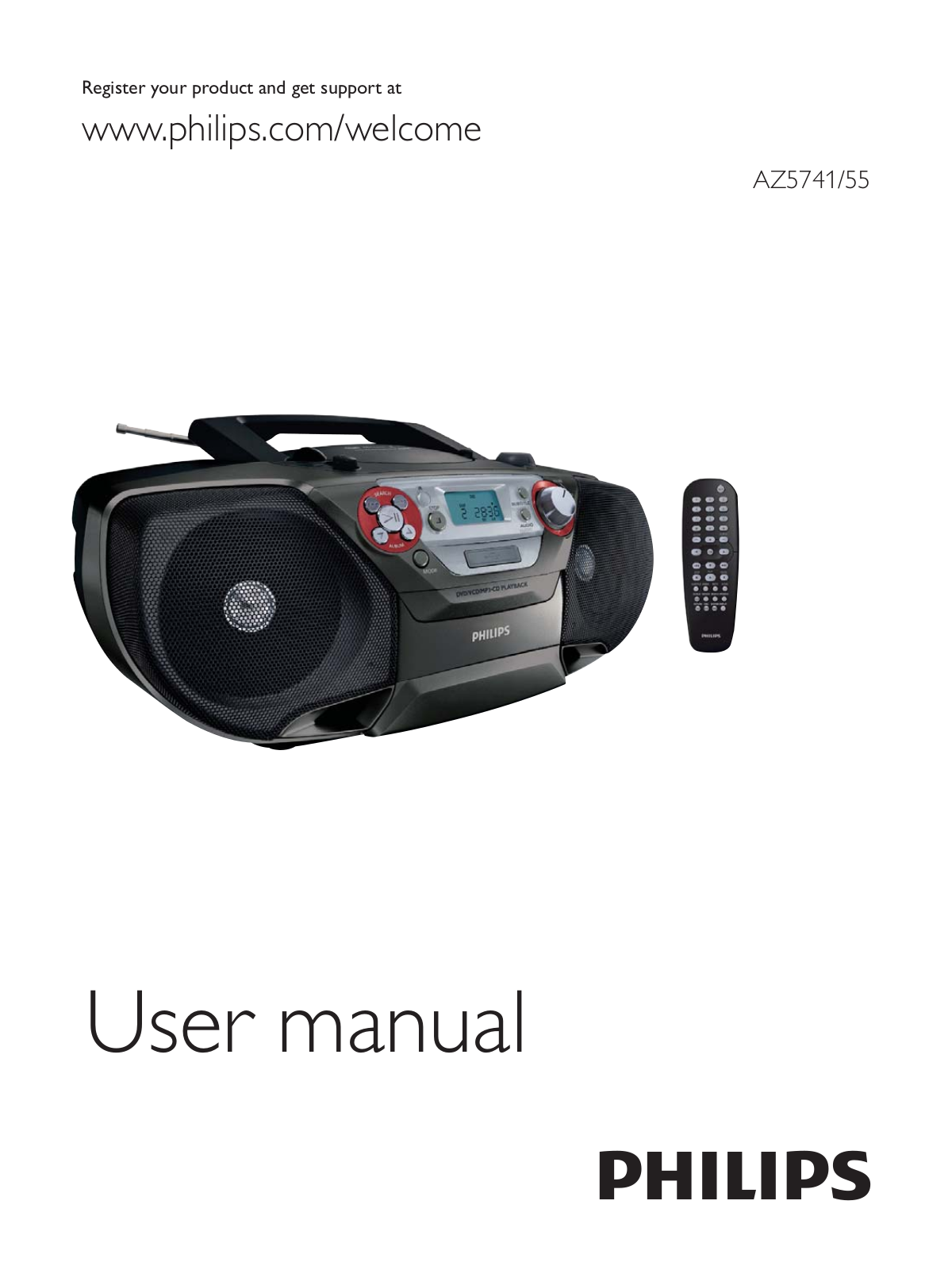 Philips AZ5741/55 user manual - ManualMachine.com