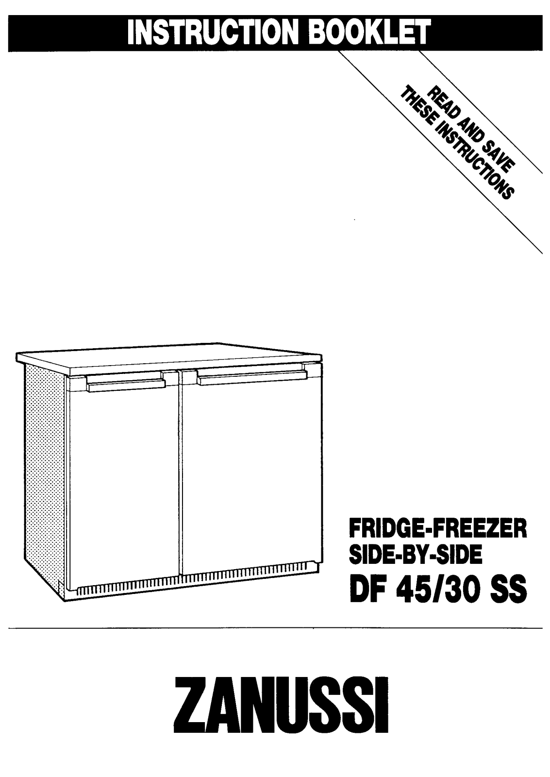 Electrolux DF45/30SS User Manual