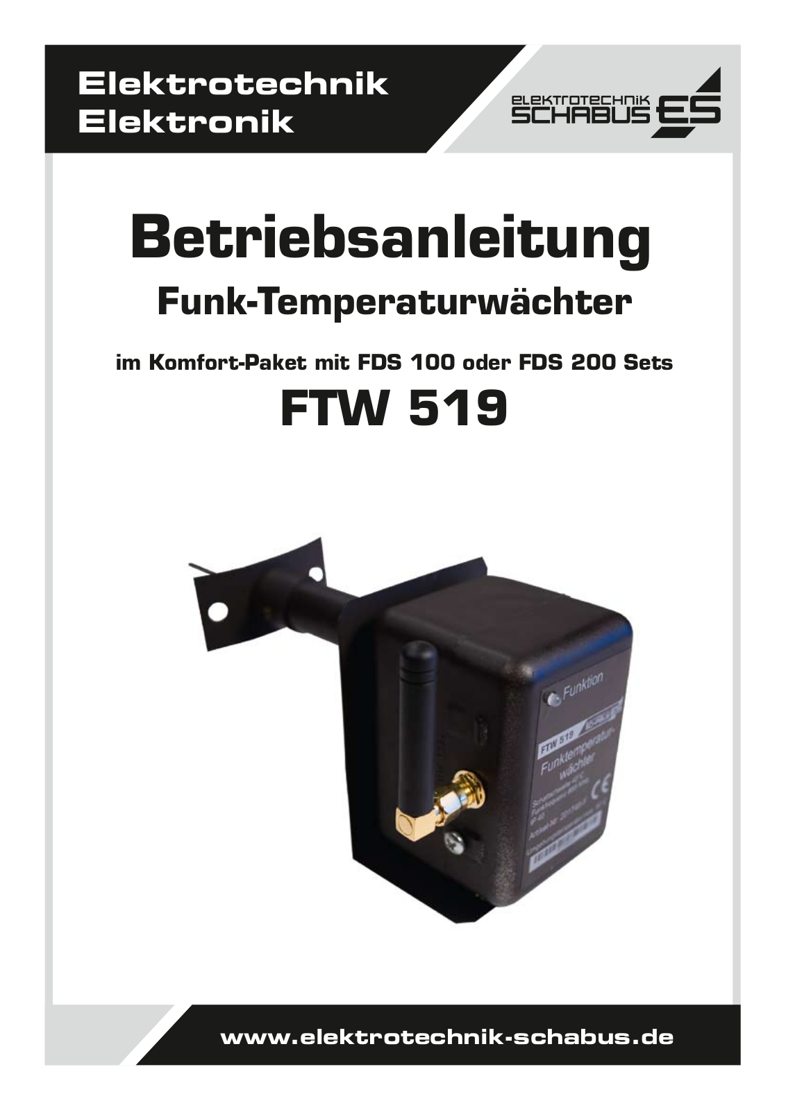 SCHABUS FTW 510 Instructions - ManualMachine.com