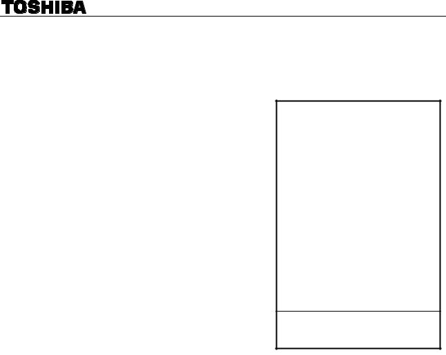 TOSHIBA RN2110F, RN2111F User Manual
