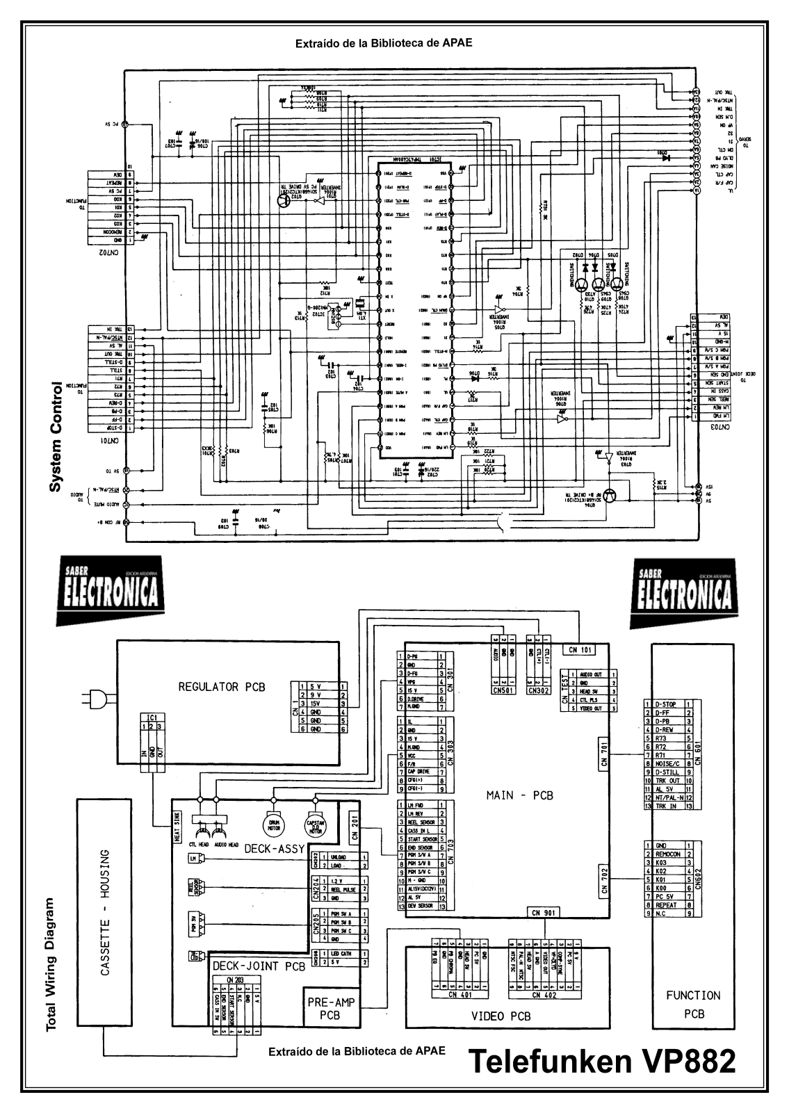 Telefunken VP-882 Schematic