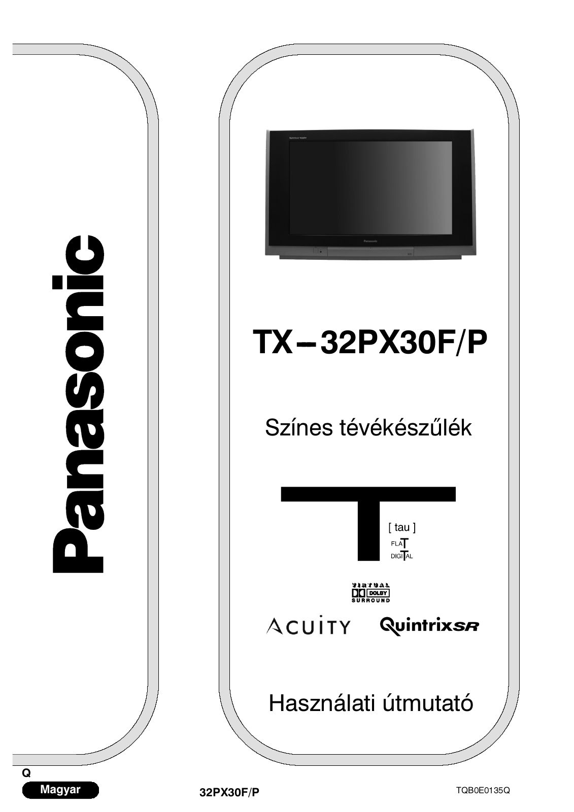 Panasonic TX-32PX30F User Manual